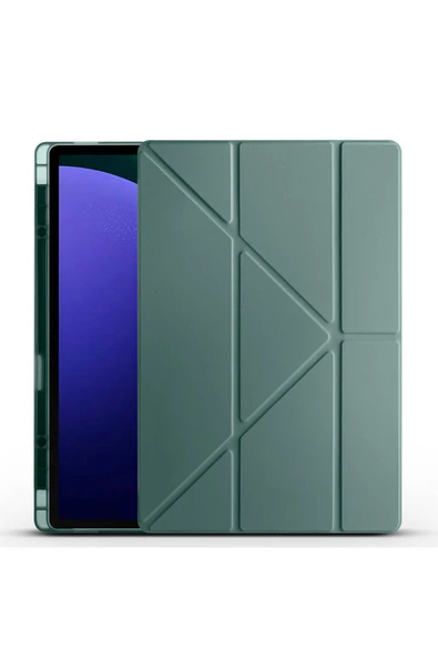 Samsung Galaxy Tab S10 Ultra Kılıf Kalem Bölmeli Standlı 360 Derece Tam Korumalı Tasarım (TR) ürün görseli 1