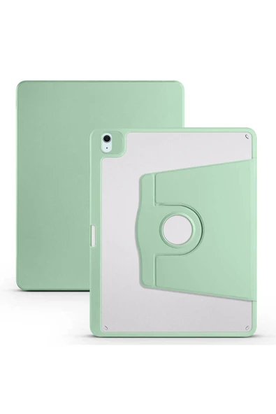 Apple iPad Air 13 2025 M3 Kılıf Kalemlikli Standlı Uyku Modlu Akıllı Kapak (TER) ürün görseli 1