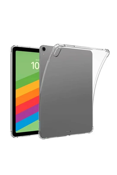 Apple Ipad Air 13 2024 Kılıf Heptekiletişim Tablet Nitro Anti Shock Silikon Kapak-şeffaf ürün görseli 1