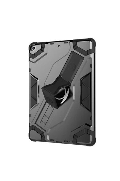 Apple iPad 9.7 2018 (6.Nesil) Kılıf Tank Açılır Kapanır Stand Yapılı Kapak (DEFENS) ürün görseli 1