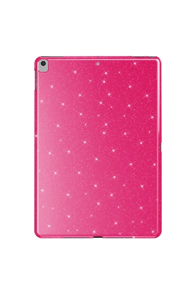Apple iPad Pro 10.5 (7 Nesil) Simli Parlak Görünümlü Uyumlu Zore Tablet Koton Kılıf-Pembe ürün görseli 1