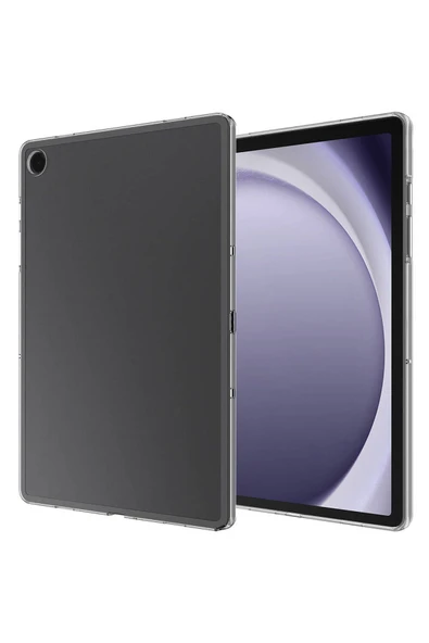 Samsung Galaxy Tab A9 Plus Kılıf Heptekiletişim Tablet Süper Silikon Kapak-renksiz ürün görseli 1