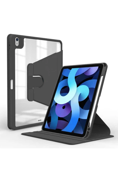 Ipad 10. Nesil 10.9 2022 Kılıf Dönebilen Kalem Bölmeli Standlı A2696 A2757 A2777 (NAYN) ürün görseli 1