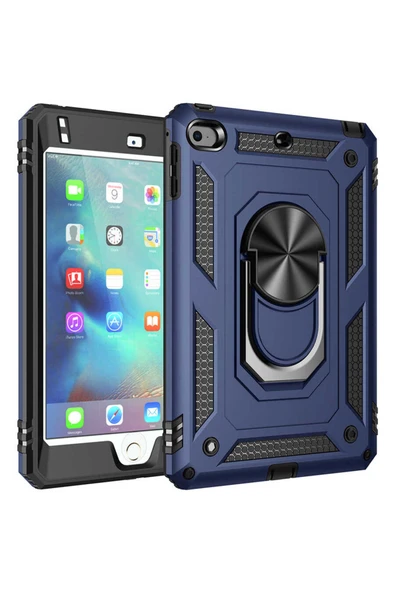 iPad Mini 4. Nesil  - Uyumlu Uyumlu Zore Tablet Vega Kapak-Siyah ürün görseli 1