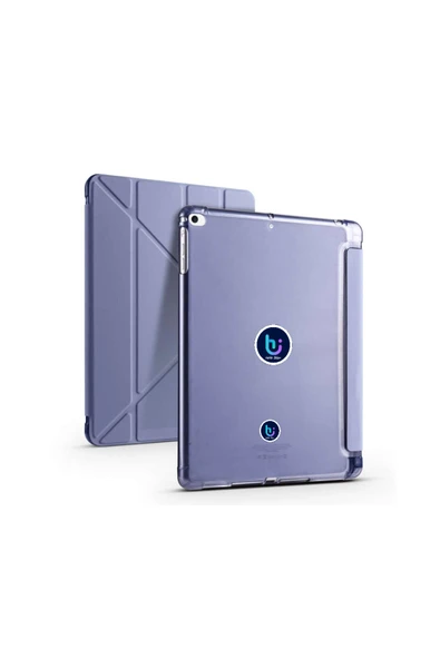 Ipad 5 Nesil 9.7 2017 Kılıf Kalem Bölmeli Standlı Kılıf A1822 A1823 (TR) ürün görseli 1