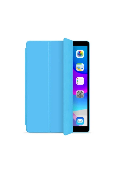 Ipad Air 5 10.9" 2022 M1 Kılıf Standlı Pu Deri A2589 A2591 (S-Orjinal) ürün görseli 1