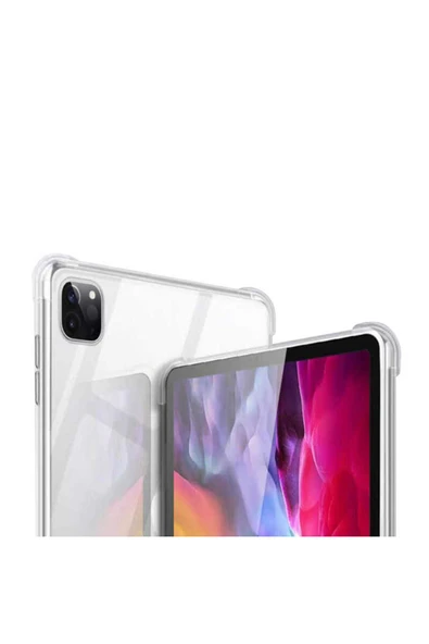 İpad Pro 12.9 2020 (4.NESİL) Uyumlu- Heptekiletişim Tablet Nitro Anti Shock Silikon Kapak- ürün görseli 1