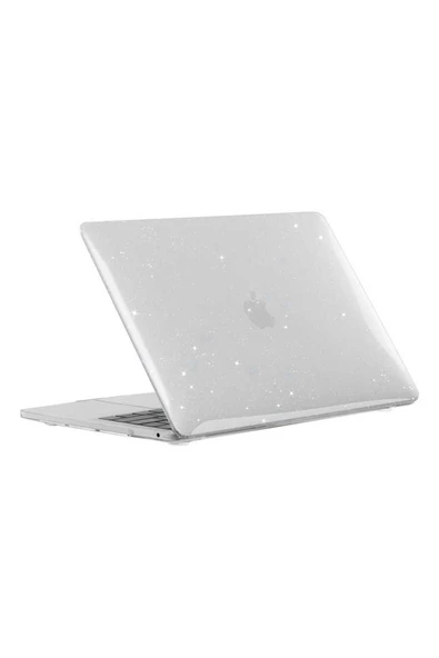 Apple Macbook 13.6' Air M3 A3113 Kılıf 360 Tam Korumalı Simli Kapak (MS-ALLSTAR) ürün görseli 1