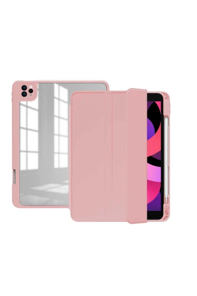 Ipad Pro 11 4. Nesil 3. Nesil 2022 Kılıf Kalem Bölmeli Arkası Şeffaf A2377 A2459 A2301 A2460 (NORT) ürün görseli 1
