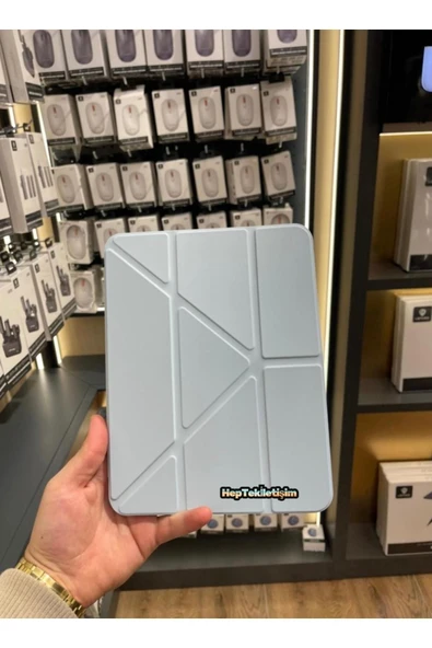 Apple Ipad 10.9 10.nesil 2022 Kalem Bölümlü Standlı Uyku Modlu Akıllı Kılıf A2696 A2757 A2777 ürün görseli 1