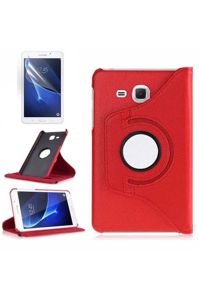 Samsung Galaxy Tab 4 7 0 T230 T235 T280 T285 Kılıf Dönebilen Standlı (D-T) ürün görseli 1