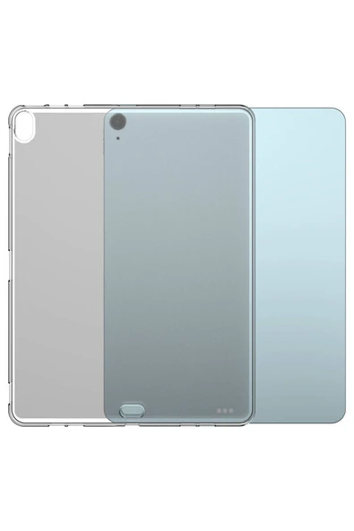 Apple iPad Air 11 2024 Şeffaf Silikon Tablet Kılıf (T-SÜPER) ürün görseli 1