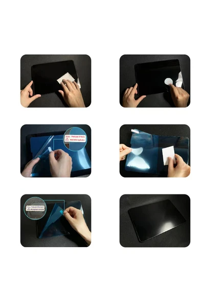 Apple Ipad Pro 11 2021 (3.NESİL) Kağıt Hisli Mat Davin Paper Like Tablet Ekran Koruyucu-renksiz - Resim 4