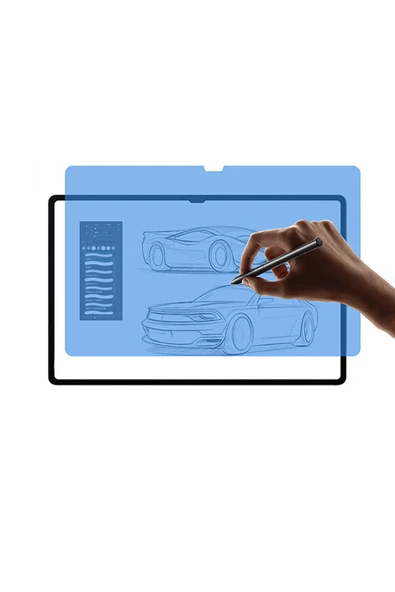 Samsung Galaxy Tab S9 Ultra SM-X910 14.6" Ekran Koruyucu Kağıt Hisli (z-Paper Like) ürün görseli 1