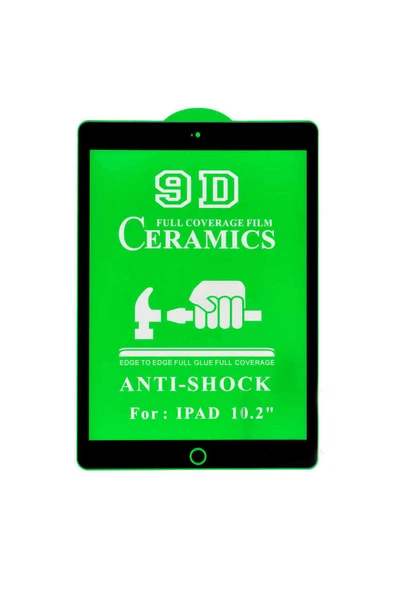 Apple Ipad 10.2 2021 (9.NESİL) Heptekiletişim Tablet Seramik Ekran Koruyucu-siyah ürün görseli 1