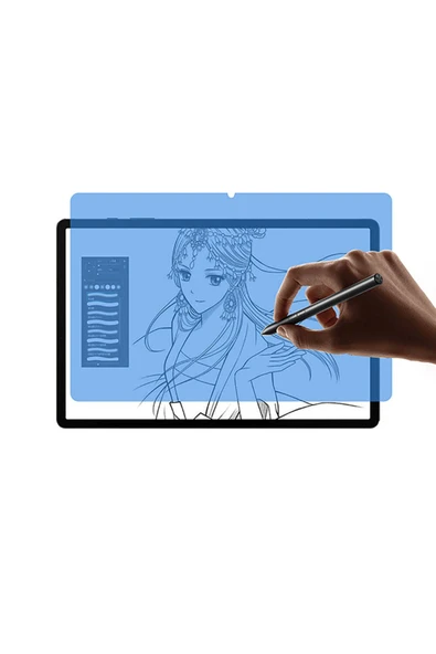 Samsung Galaxy Tab S10 Ekran Koruyucu Kalemler İçin Kağıt Hissi Veren Koruyucu (z-Paper-Like) ürün görseli 1