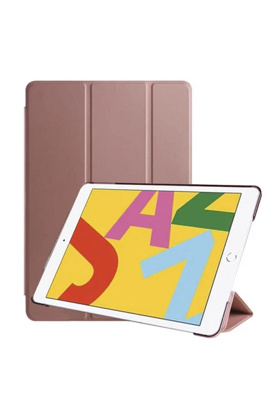 Ipad 9. 8. 7. Nesil 10.2" 2021 Kılıf Arkası Silikon Pu Deri 360 Koruma A2602 A2603 A2604 A2605 (sc.) ürün görseli 1