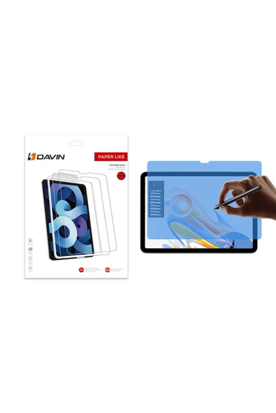 Apple Ipad Pro 11 2024 Kağıt Hisli Mat Davin Paper Like Ekran Koruyucu-şeffaf ürün görseli 1