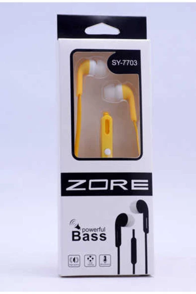 Yüksek Kalite ve Ses Performanslı Kulaklık (SY-7703 Mp3 Stereo Kulaklık) ürün görseli 1
