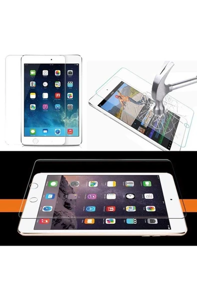 iPad Mini 2-3 Uyumlu Ekran Koruyucu Çizilmeye Dayanıklı (z-tablet-glass) ürün görseli 1