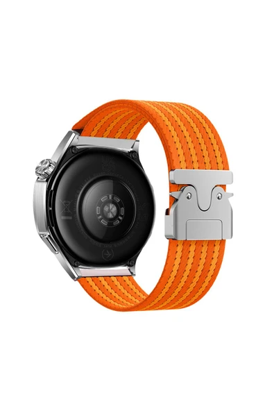 Amazfit Pace 22mm Hasır Örgülü Kordon Naylon Gösterişli Tasarımlı (KRD-133) ürün görseli 1