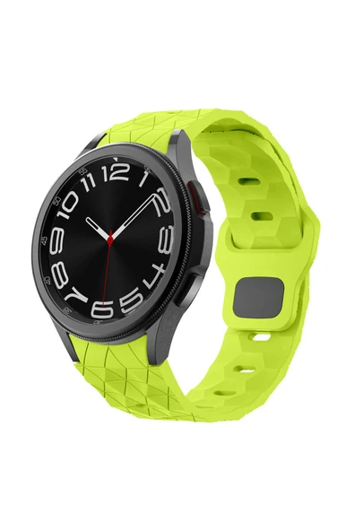 Samsung Galaxy Watch 5 Pro 45mm Heptekiletişim Krd-116 20mm Desenli Spor Tasarımlı Silikon Kordon- ürün görseli 1