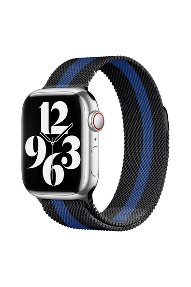 Apple Watch 38mm KRD-01 Metal HEPTEKİLETİŞİM Kordon-New Gray ürün görseli 1