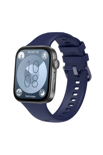 Huawei Watch Fit 3 Band Serisi Kordon Silikon Strap Kayış (Klasik) ürün görseli 1