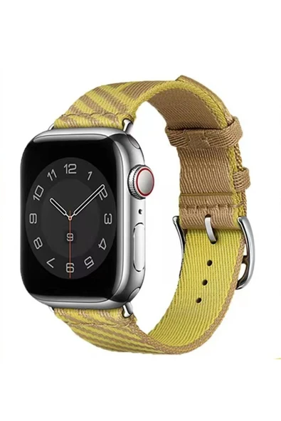 Apple Watch 7 45mm Krd-51 Hasır Heptekiletişim Kordon-no6 ürün görseli 1