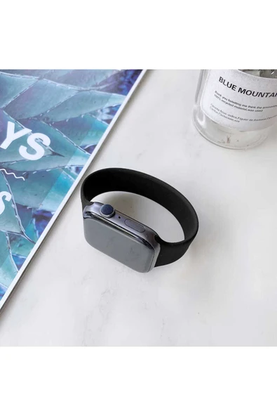 Apple Watch Ultra 49mm Kordon Krd-31 Solo Loop Medium Strap Kayış Clo- Yeşil ürün görseli 1