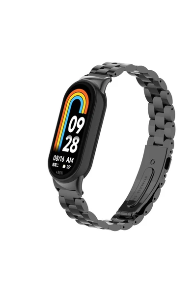 Xiaomi Mi Band 9 Metal Kordon Paslanmaz Çelik Tasarım (KRD-04) ürün görseli 1