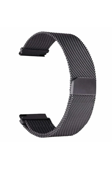 Samsung Galaxy Watch 46mm (22MM) Krd-12 Metal Heptekiletişim Kordon-gümüş ürün görseli 1