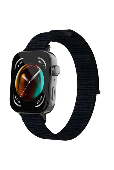 Huawei Watch Fit 3 Hasır Kordon Kaliteli Tasarım (KRD-03) ürün görseli 1