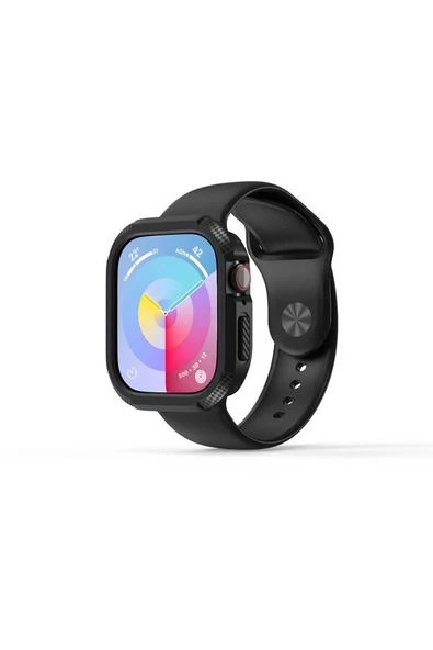 Apple Watch 10 46mm Kılıf Kasa Sert PC + Silikon Koruyucu Kapak (Gard 17) ürün görseli 1