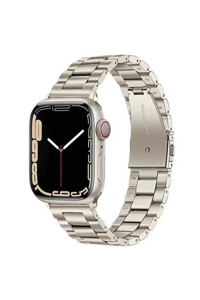 Apple Watch 44mm Krd-04 Metal Heptekiletişim Kordon-mavi ürün görseli 1