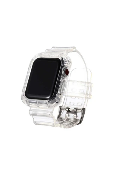 Apple Watch 44mm Krd-27 Heptekiletişim Kordon-siyah ürün görseli 1