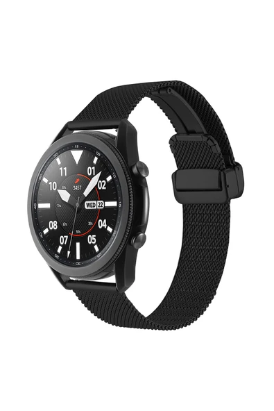 Xiaomi Amazfit Pace KRD-85 22mm Metal HEPTEKİLETİŞİM Kordon-Gümüş ürün görseli 1