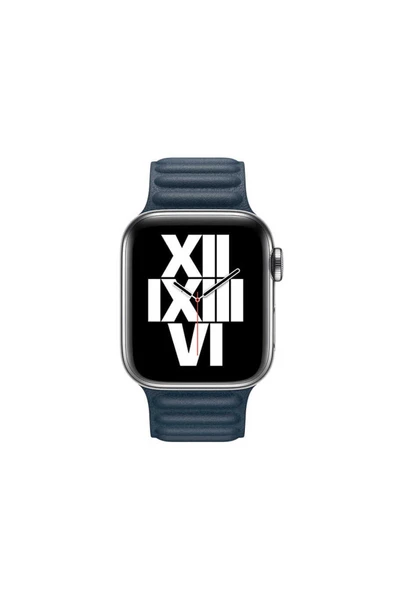 Apple Watch 44mm Krd-34 Deri Heptekiletişim Kordon-sarı ürün görseli 1