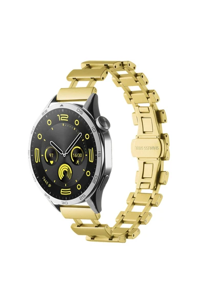 Samsung Galaxy Watch 46mm Clo- Krd-96 22mm Metal Kordon-starlight ürün görseli 1
