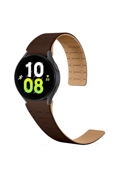 Samsung Galaxy Watch 6 44mm/20mm Çizgili Desenli Silikon Kordon (KRD-111) ürün görseli 1