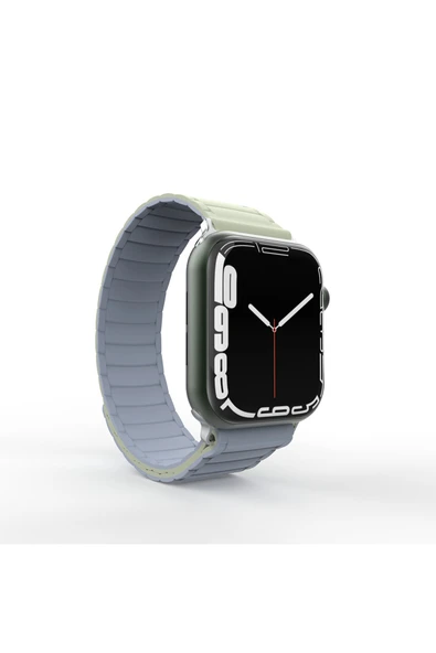 Apple Watch 10 42mm Silikon Kordon Strap Kayış Estetik Tasarımlı (KRD-122) ürün görseli 1