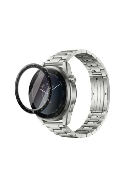 Huawei Watch 3 Pro Ekran Koruyucu Kavisli Tam Kaplayan Koruma (pmma) ürün görseli 1