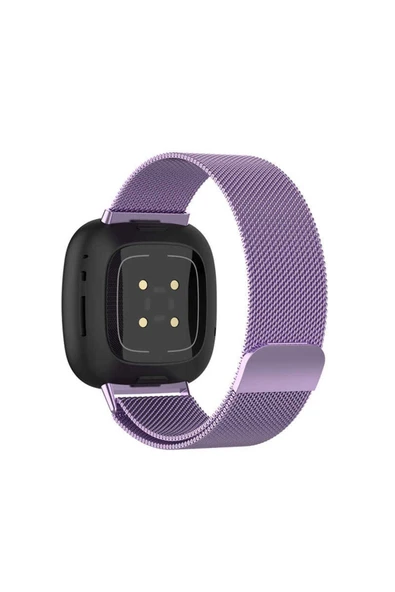Samsung Galaxy Watch 46mm (22mm) Uyumlu Metal Kordon Tel Örgü İşlemeli Mıknatıslı Tasarım (krd-12) ürün görseli 1