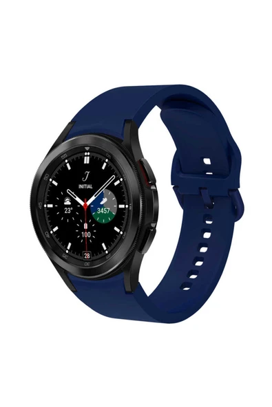Samsung Galaxy Watch 4 Classic 42mm Silikon Kordon Esnek Yapılı Tasarım (krd-50) ürün görseli 1