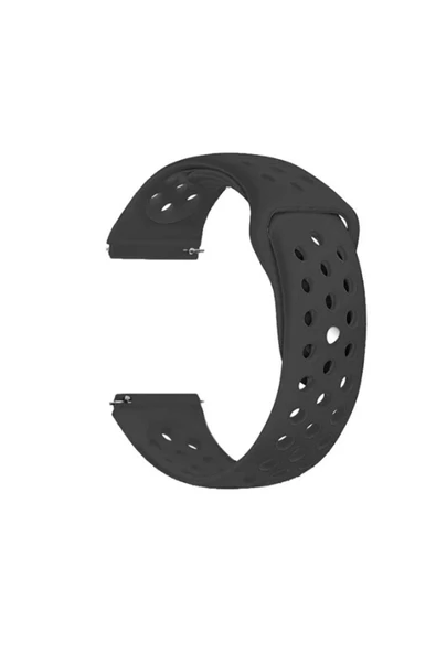 Samsung Galaxy Watch 3 45mm/gear S3/watch Uyumlu S4 Nike Silikon Kordon Kayış Tasarım (KRD-02) ürün görseli 1