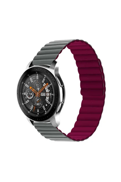 Huawei GT2 42mm Mıknatıslı Kordon Çift Renk Tasarım (KRD-52) ürün görseli 1