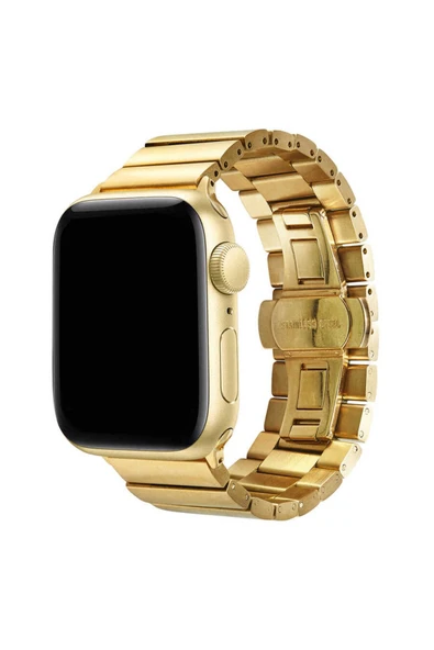 Watch 2/3/4/5/6/7/8/se/nike 38mm 40mm 41mm Metal Kordon Şık Tasarım (KRD-41) ürün görseli 1