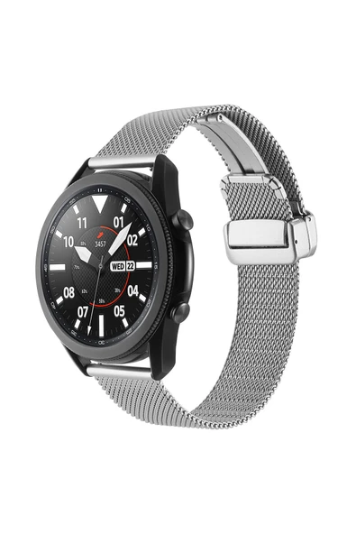 Gear S3 (22mm) Metal Kordon Tasarım (KRD-85) ürün görseli 1