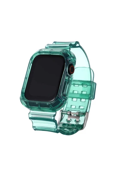 Watch 2/3/4/5/6/7/8/se/ultra/42mm 44mm 45mm 49mm Uyumlu Silikon Kordon Esnek Tasarım (KRD-27) ürün görseli 1