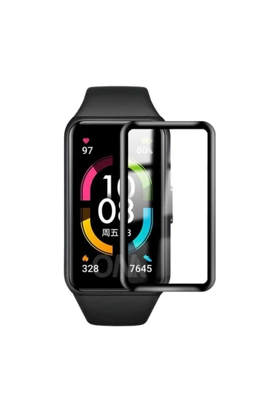 Huawei Band 6 Ekran Koruyucu Kavisli Tam Kaplayan Koruma (pmma) ürün görseli 1